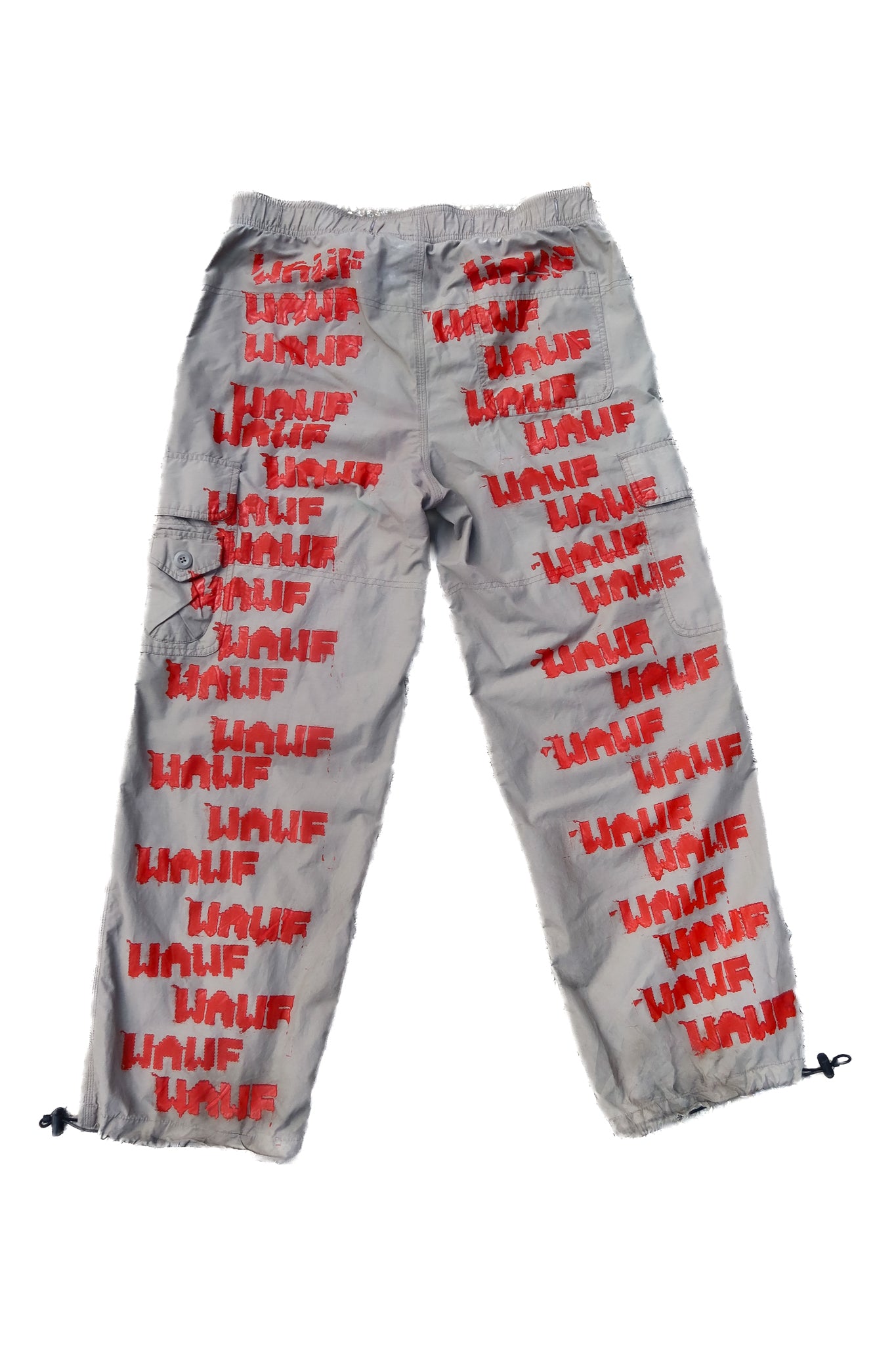 016 WAWF Khaki Nylon Pants (DRAWSTRING WAIST)