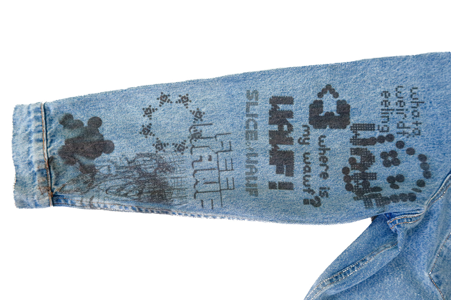 021 WAWF 'Tattoo' Denim Jacket