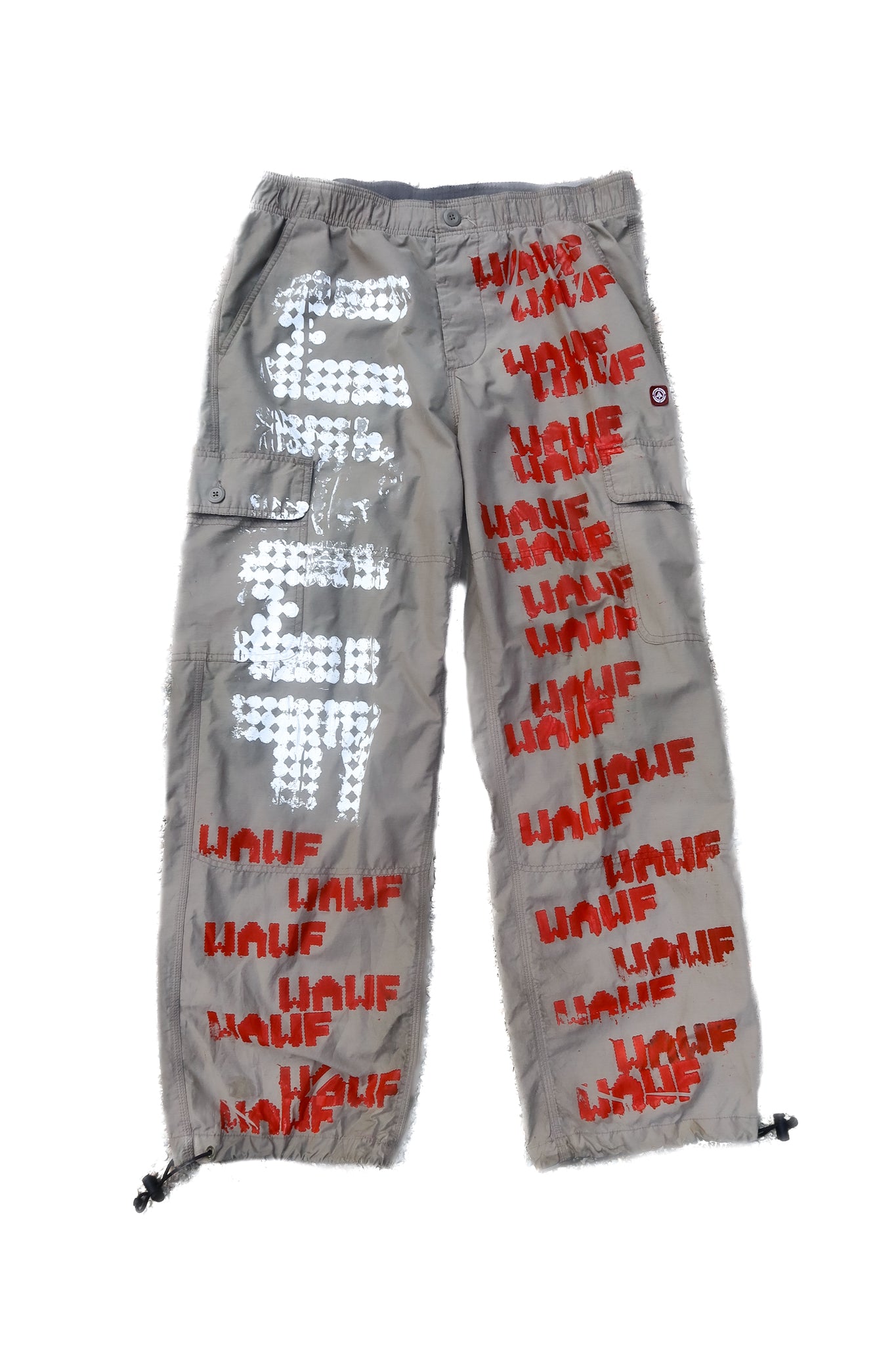 016 WAWF Khaki Nylon Pants (DRAWSTRING WAIST)