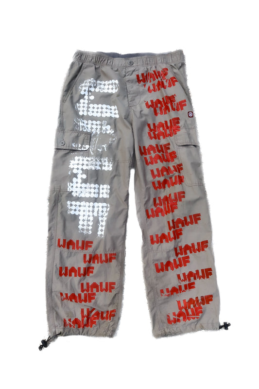 016 WAWF Khaki Nylon Pants (DRAWSTRING WAIST)