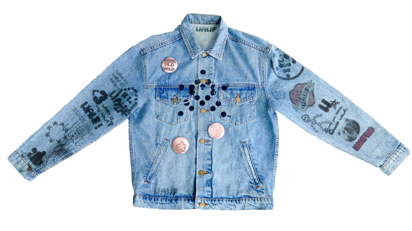 021 WAWF 'Tattoo' Denim Jacket