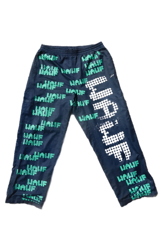 016 WAWF Navy Nylon Pants (DRAWSTRING WAIST)