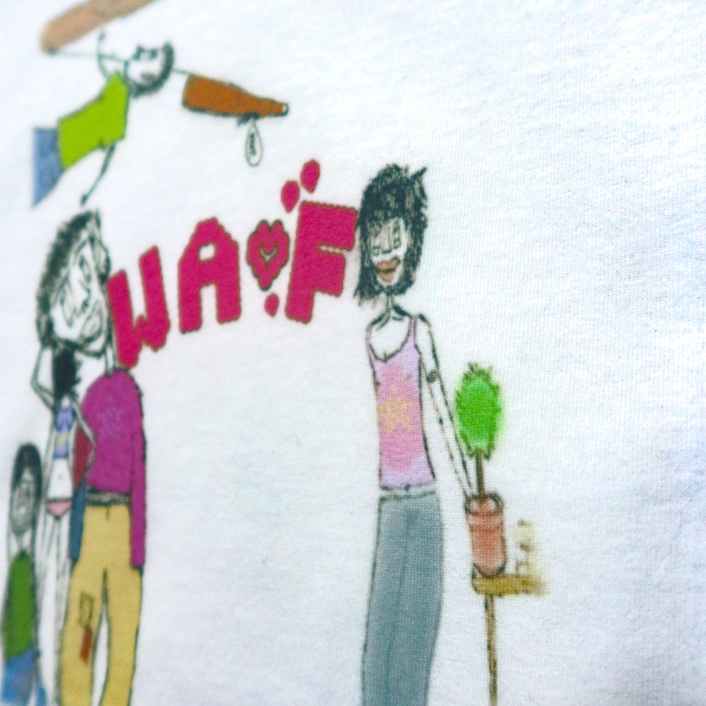 WA❤️F Fitted Tee