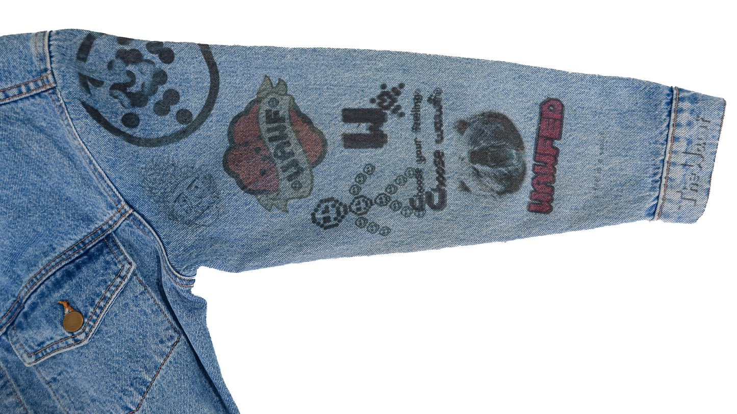 021 WAWF 'Tattoo' Denim Jacket