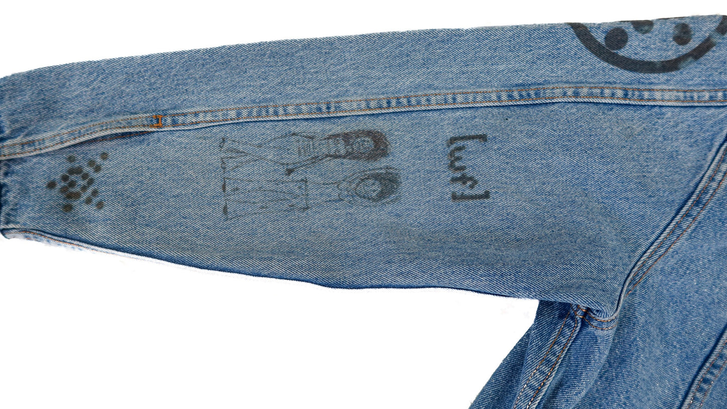 021 WAWF 'Tattoo' Denim Jacket
