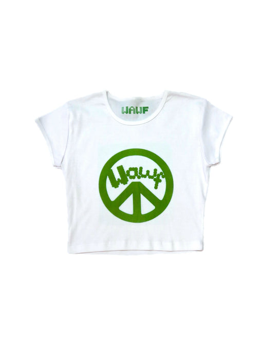 019 WAWF Peace Sign Baby Tee