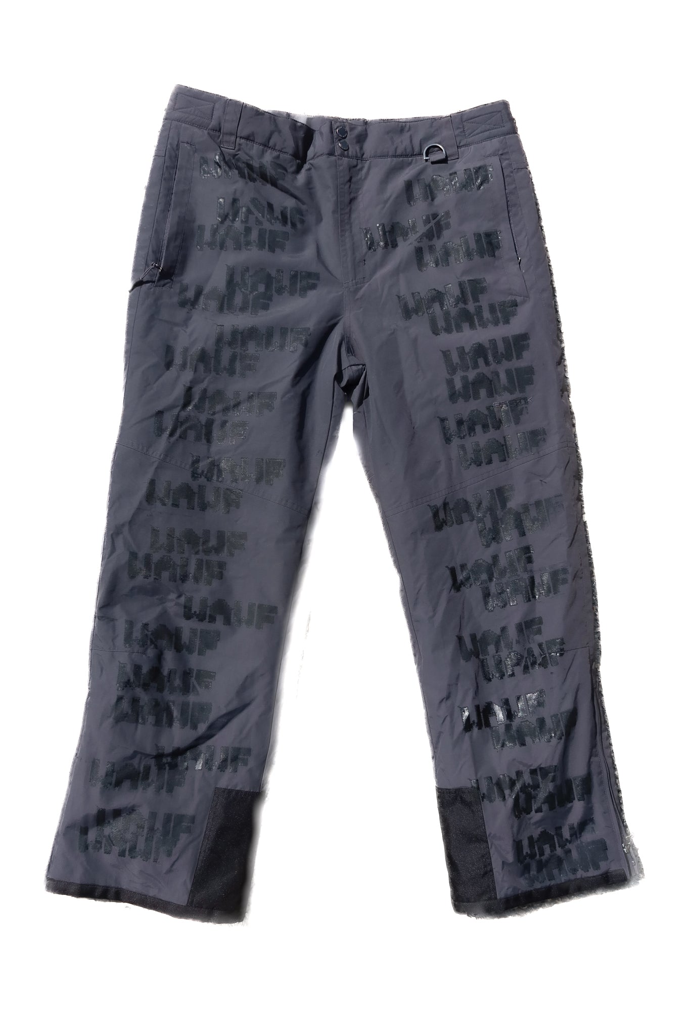 016 WAWF Gray Ski Pants (ADJUSTABLE WAIST)