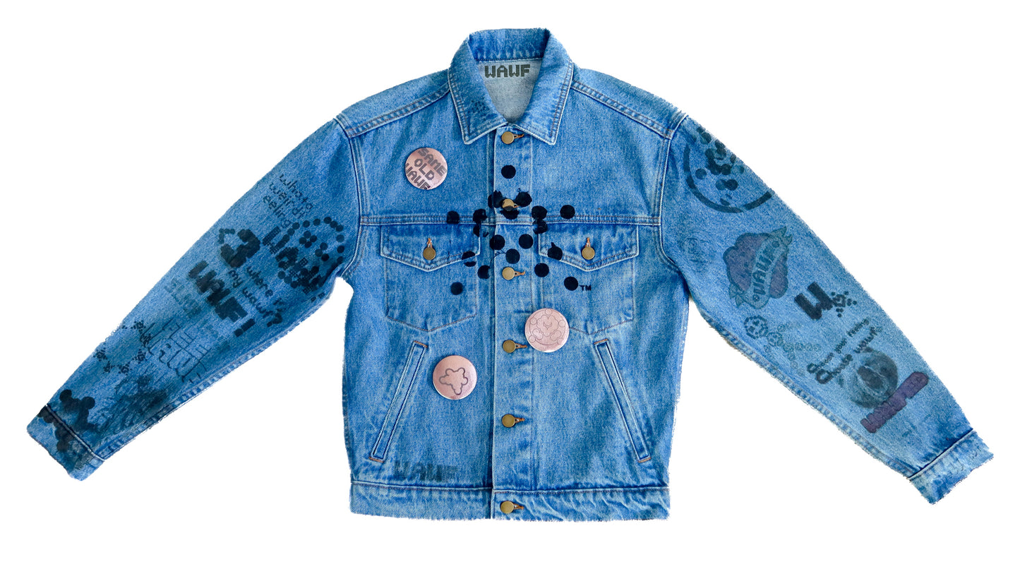 021 WAWF 'Tattoo' Denim Jacket