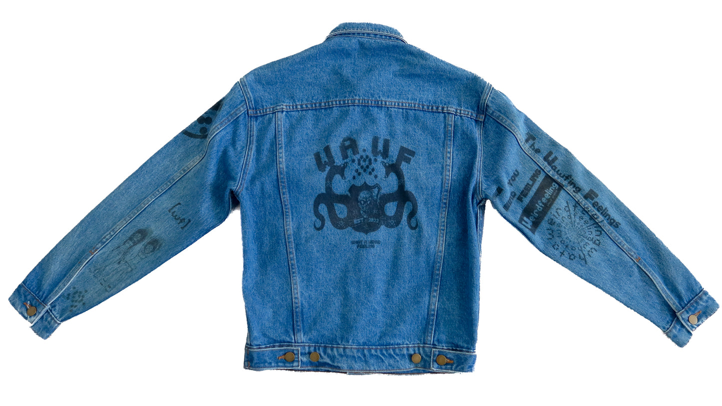021 WAWF 'Tattoo' Denim Jacket