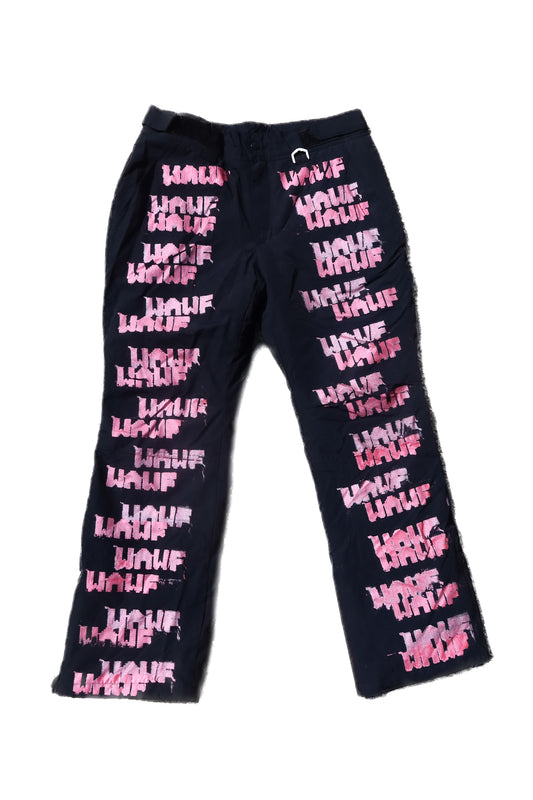 016 WAWF Black Ski Pants (ADJUSTABLE WAIST)