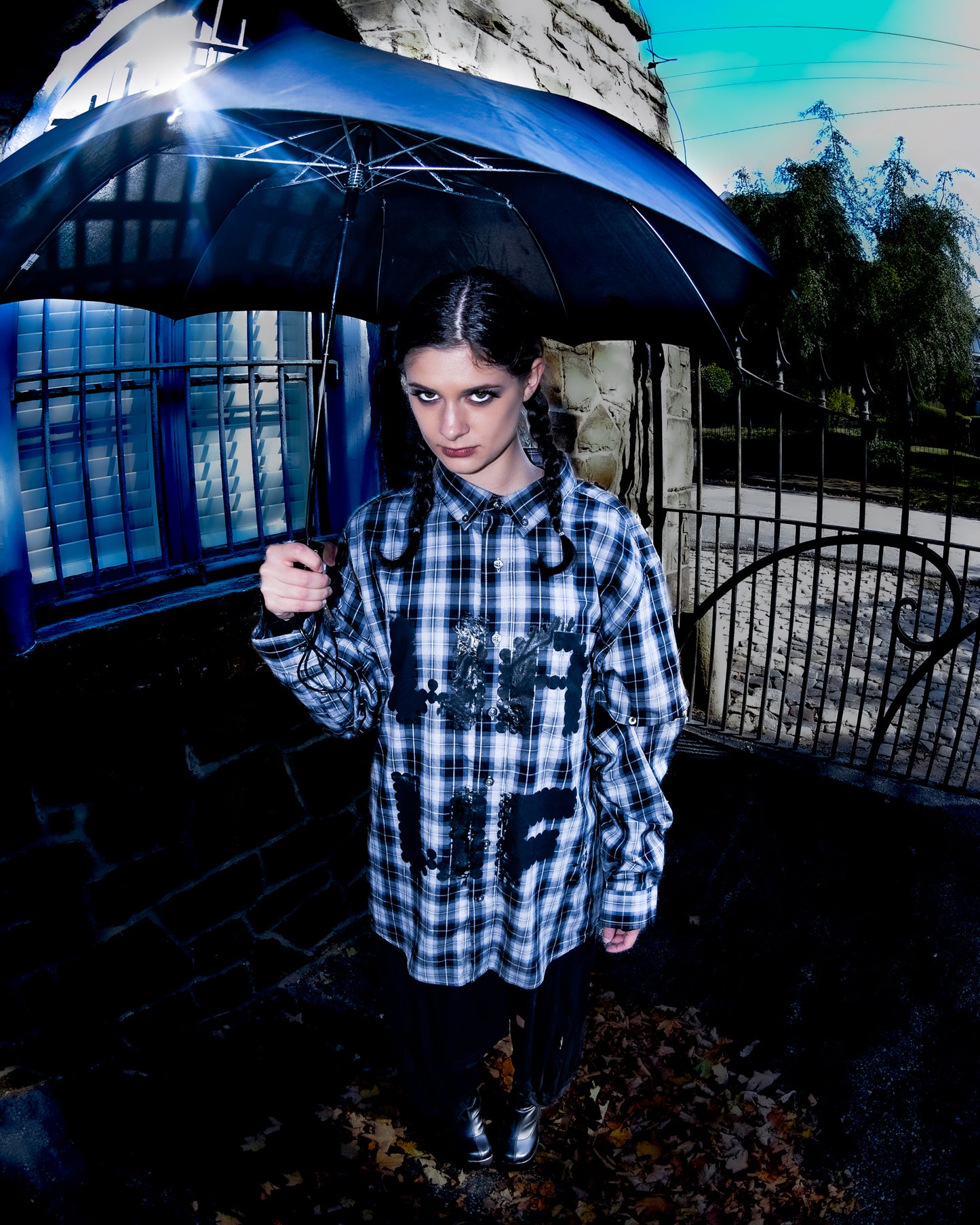 008 WAWF Button Up (Black)