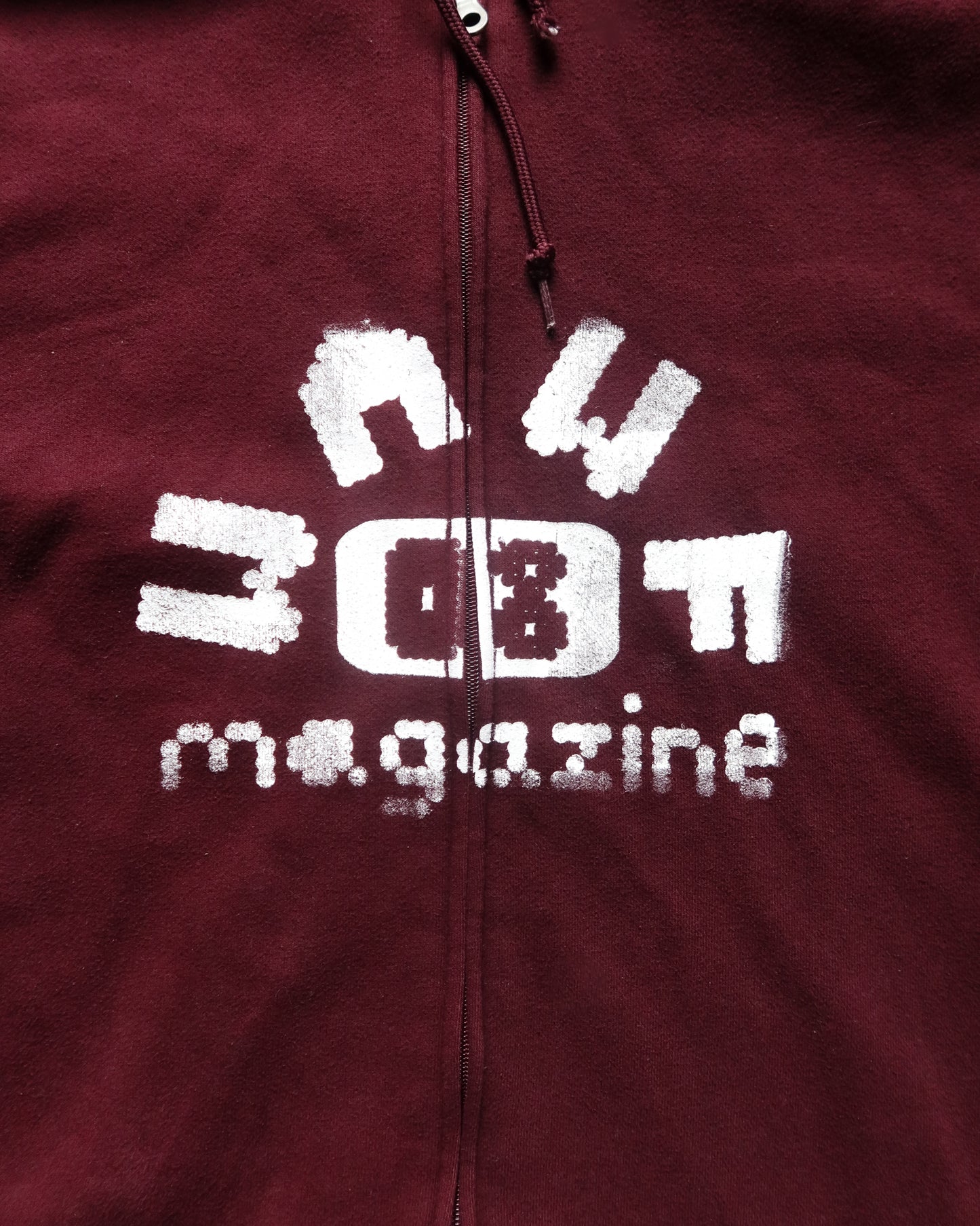 015 WAWF Maroon 'Zip-Up' Hoodie