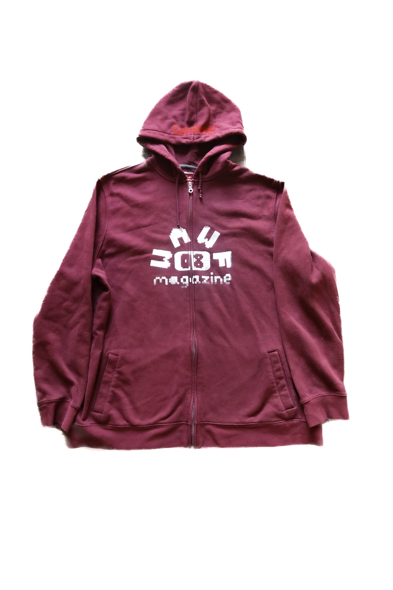 015 WAWF Maroon 'Zip-Up' Hoodie