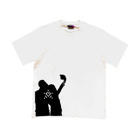 011 LIVE LOVE WAWF Tee (Cream)