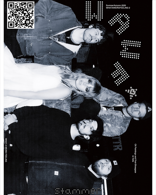 (02) 25' Summer/Autumn WHATAWEIRDFEELING 2 - Stammer (Cover) *PLEASE PROVIDE AN EMAIL AT CHECKOUT TO BE SENT THE ZINE VIA PDF DOWNLOAD*